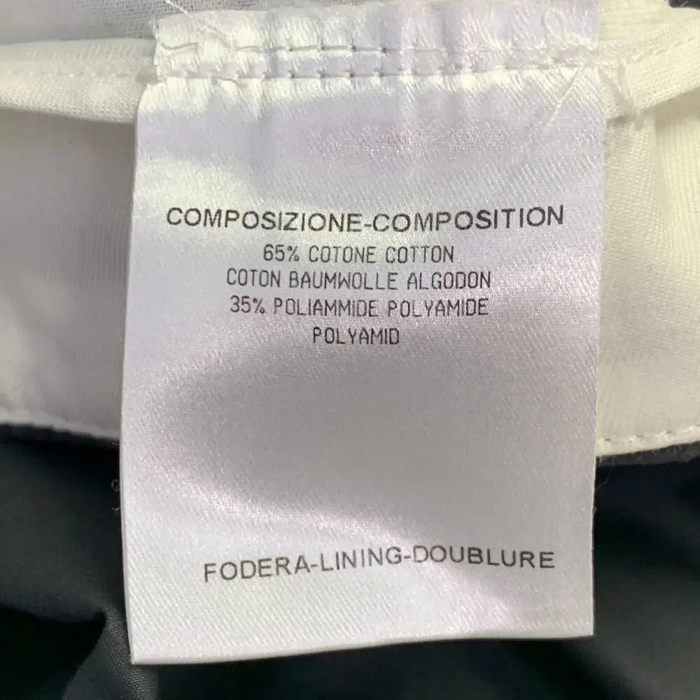 GUCCI Vintage Size 30 Grey Cotton Blend Super Skinny Bondage Casual Pants